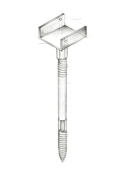 Glattlattenhalter